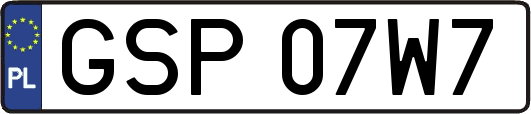 GSP07W7