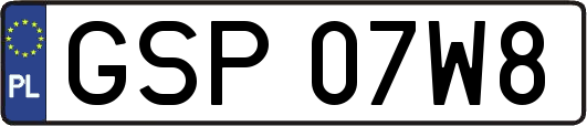 GSP07W8