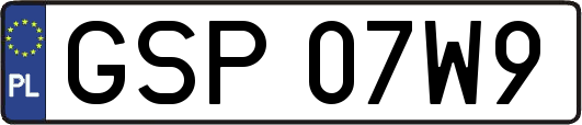 GSP07W9