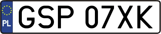 GSP07XK