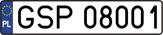 GSP08001