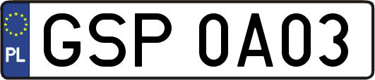 GSP0A03