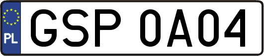 GSP0A04