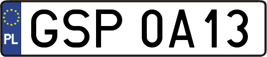 GSP0A13
