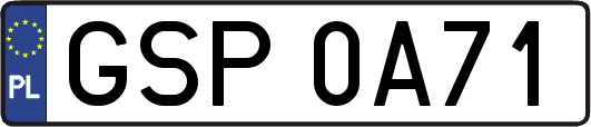 GSP0A71