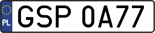 GSP0A77