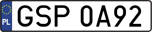 GSP0A92