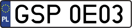 GSP0E03