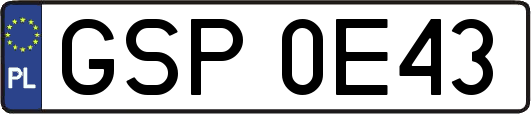 GSP0E43
