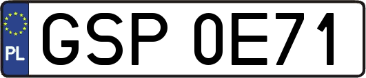 GSP0E71