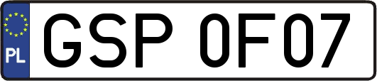 GSP0F07