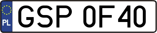 GSP0F40