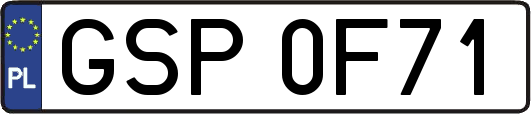 GSP0F71
