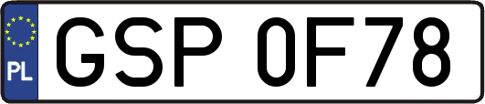 GSP0F78