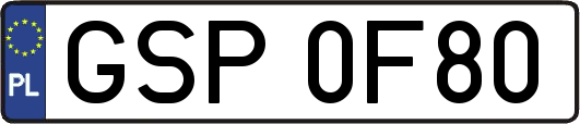 GSP0F80