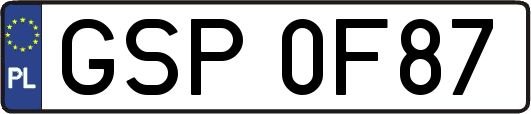 GSP0F87