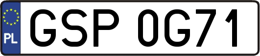 GSP0G71