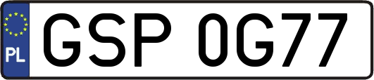 GSP0G77