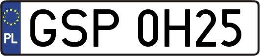 GSP0H25