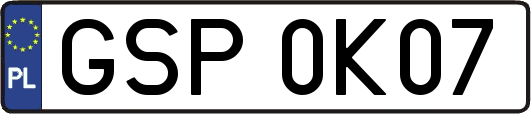 GSP0K07