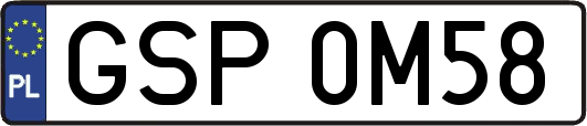GSP0M58