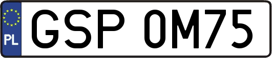 GSP0M75
