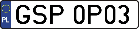 GSP0P03