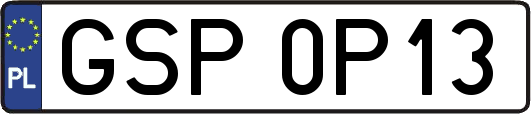 GSP0P13