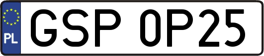 GSP0P25