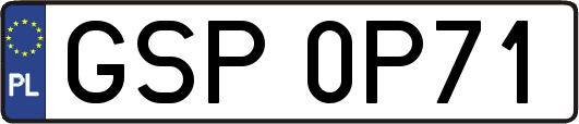 GSP0P71
