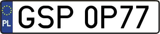 GSP0P77