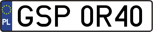 GSP0R40