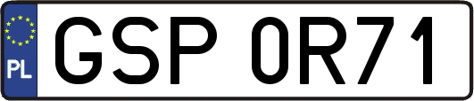 GSP0R71