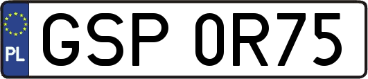GSP0R75
