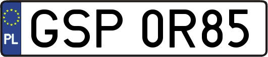 GSP0R85