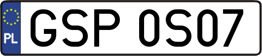 GSP0S07