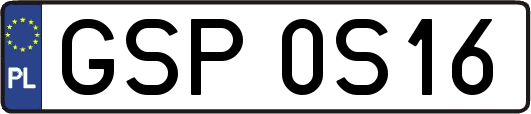 GSP0S16
