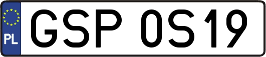 GSP0S19