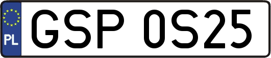 GSP0S25