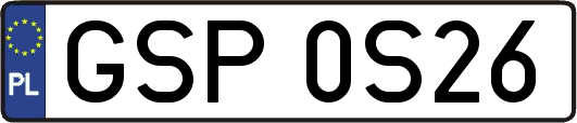 GSP0S26
