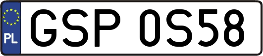 GSP0S58