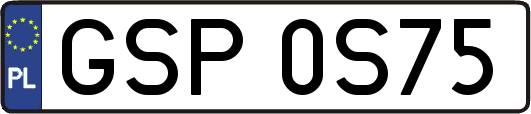 GSP0S75