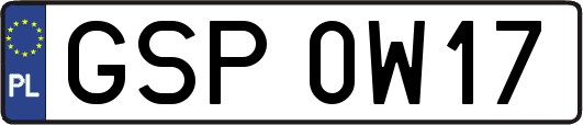 GSP0W17