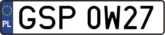 GSP0W27