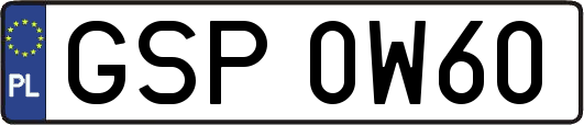 GSP0W60