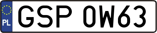 GSP0W63
