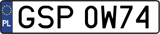 GSP0W74