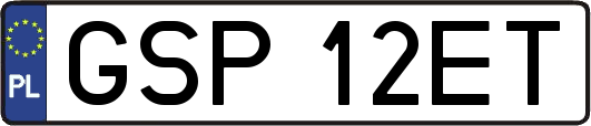 GSP12ET