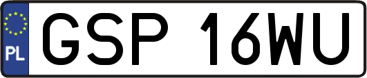 GSP16WU