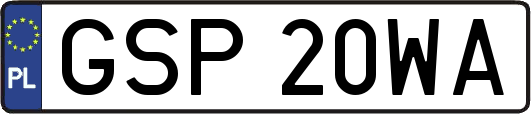 GSP20WA